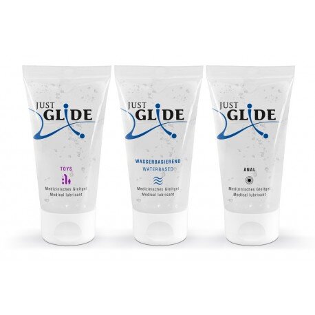 Lubry Set Just Glide pe Baza de Apa 3x50 ml