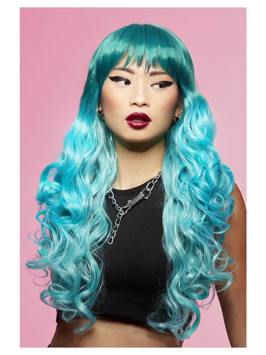Manic Panic Peruca Mermaid Ombre Siren Turcoaz