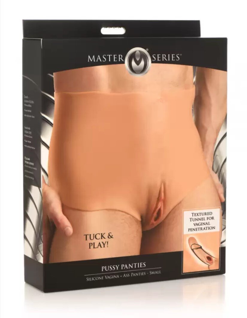 Master Series Chiloti pentru Barbati cu Vagin si Anus Silicon Marimea S