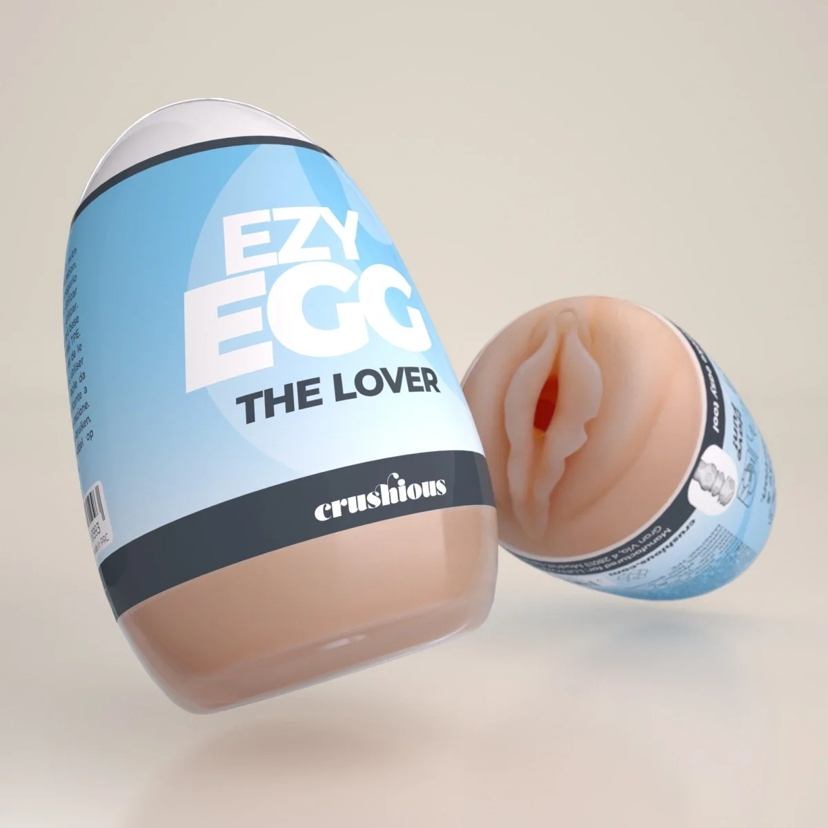  Masturbator Crushious Ezy Egg The Lover Tip Ou TPE+ABS