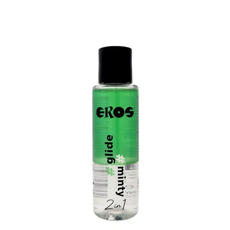 MEGASOL Lubrifiant pe Baza de Silicon EROS 2in1 Aroma Menta 100 ml