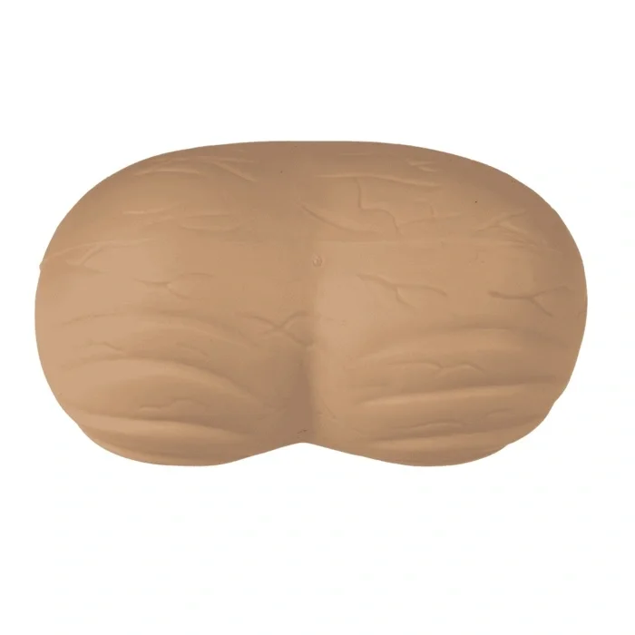  Minge Antistres in Forma de Testicule Bej 8 cm