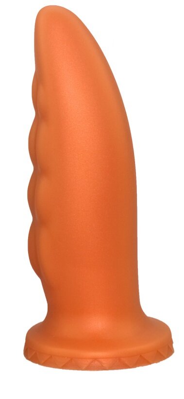Mokko Toys Dildo Tentus Medium Silicon Lichid Auriu 18 cm