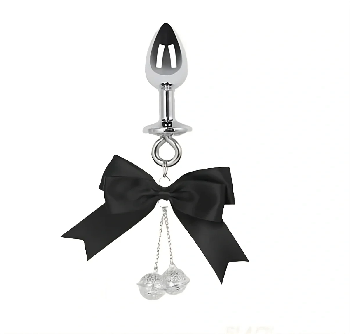 Mokko Toys Dop Anal Bow&Bells Small Argintiu