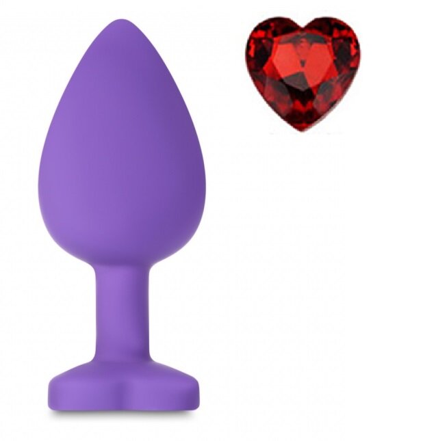 Mokko Toys Dop Anal Brighty Large Silicon Mov/Rosu