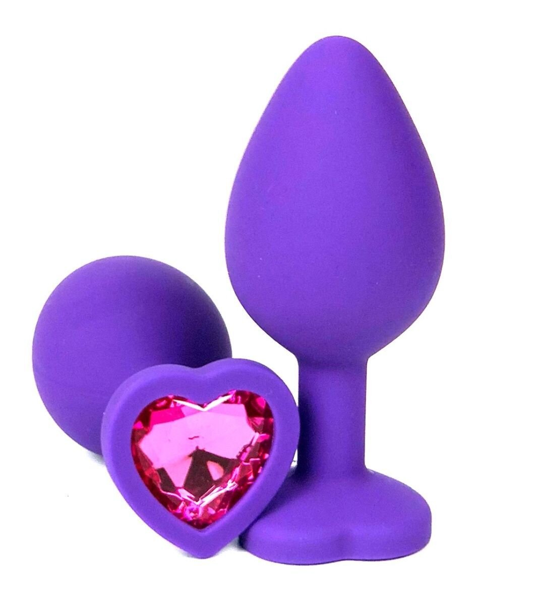 Mokko Toys Dop Anal Brighty Medium Silicon Mov/Roz