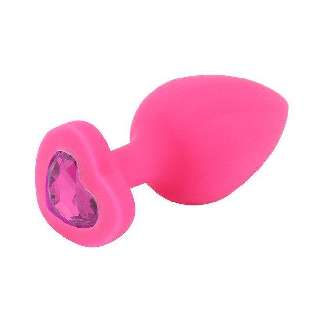 Mokko Toys Dop Anal Brighty Medium Silicon Roz/Roz