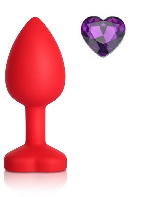 Mokko Toys Dop Anal Brighty Small Silicon Rosu/Mov