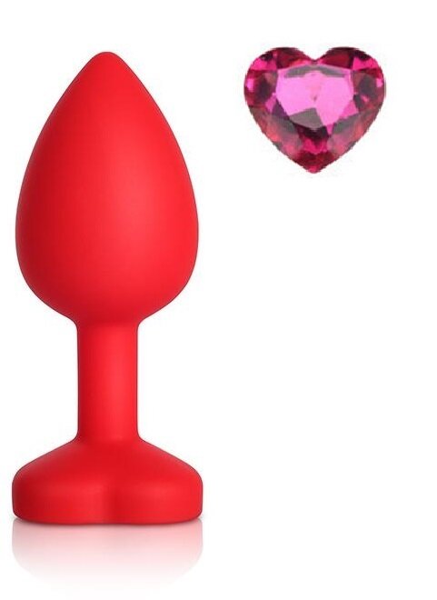 Mokko Toys Dop Anal Brighty Small Silicon Rosu/Roz