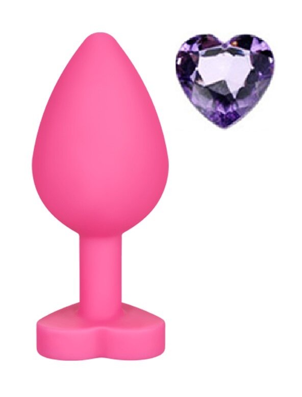 Mokko Toys Dop Anal Brighty Small Silicon Roz/Mov Deschis