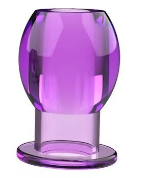 Mokko Toys Dop Anal Hollow PVC Mov 6 cm