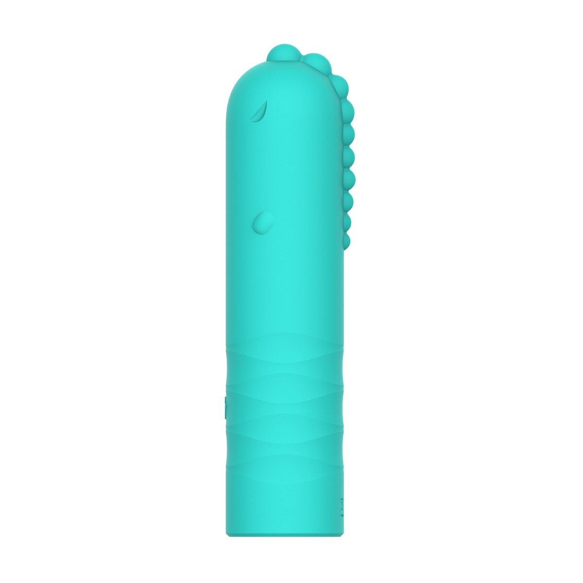 Mokko Toys Glont Vibrator Punk 7 Moduri Vibratii Silicon 11 cm Verde