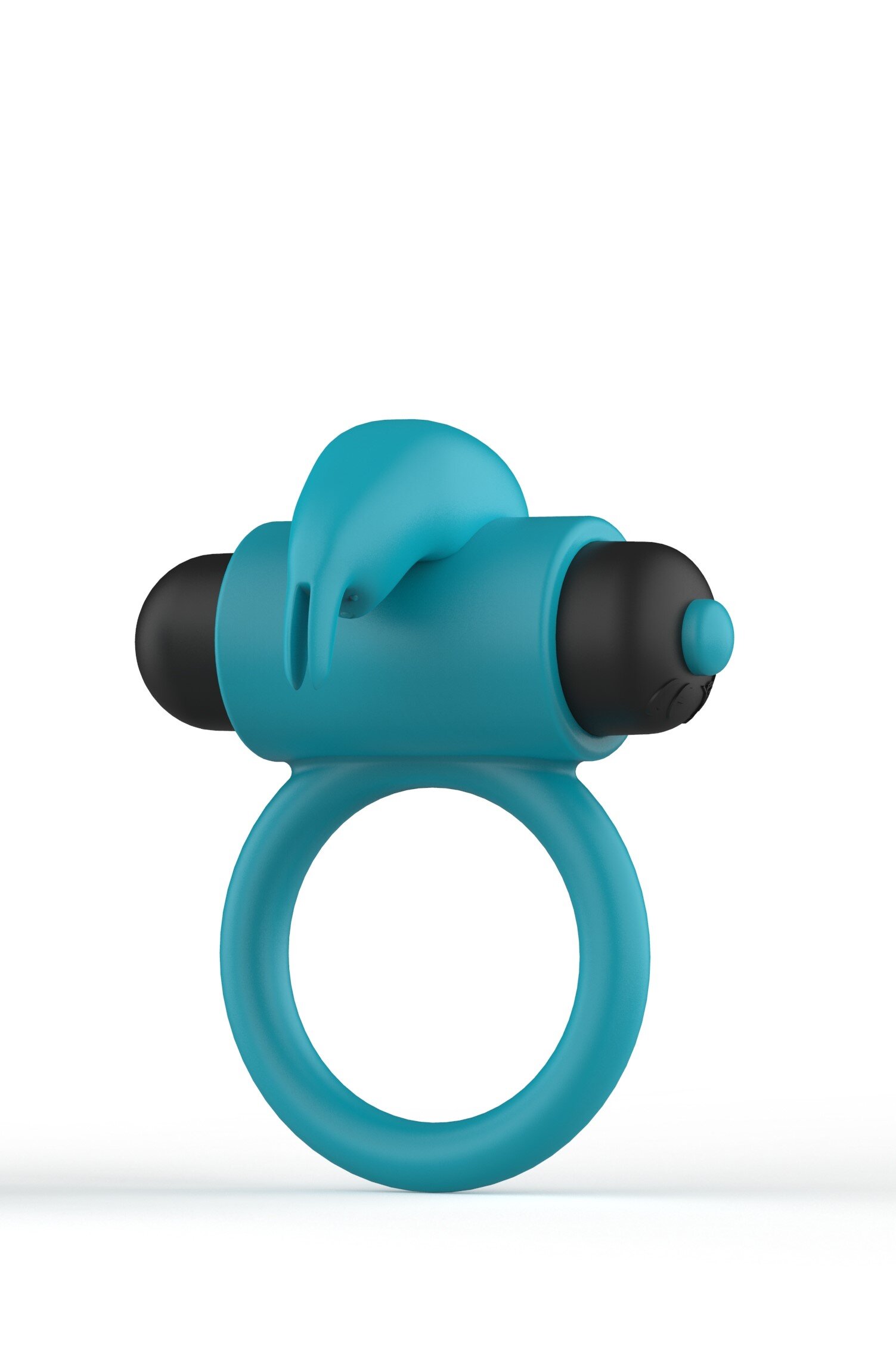 Mokko Toys Inel Penis Sky 7 Moduri Vibratii Silicon Albastru Simply Fun