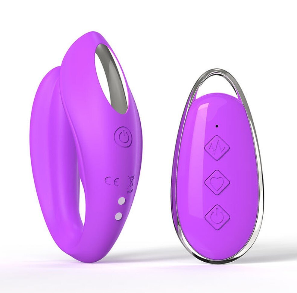Mokko Toys Vibrator Cuplu Athena 12 Moduri Vibratii Remote Control Silicon USB Magnetic Mov Simply Fun