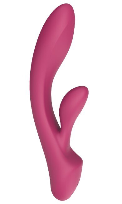 Mokko Toys Vibrator Iepuras Raya 12 Moduri Vibratii Silicon Lichid USB Magnetic Mov 19.5 cm Velvet Obsession