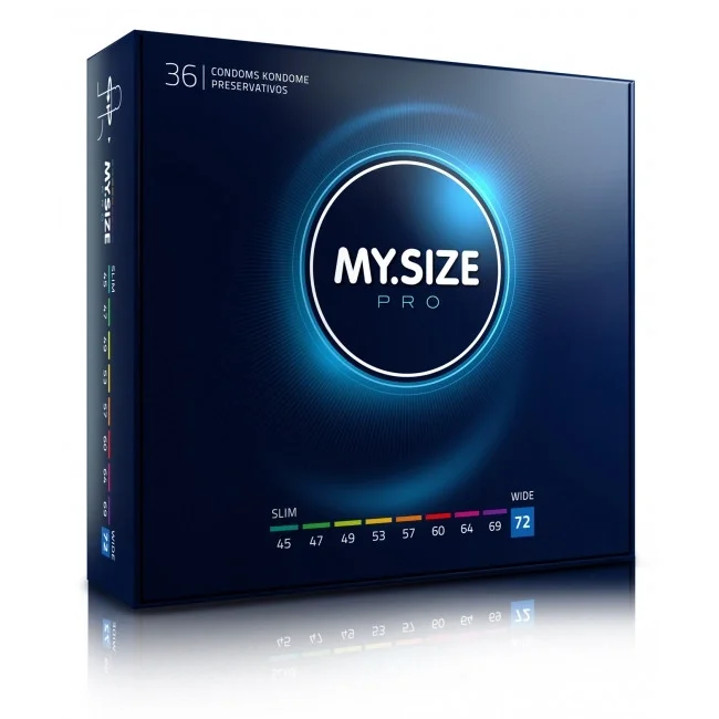 MySize 3 Prezervative Latex My Size Pro 72 mm