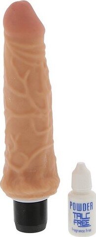 NMC Vibrator Realist Loveclone 2 Multispeed Dubla Densitate TPR Natural 19 cm