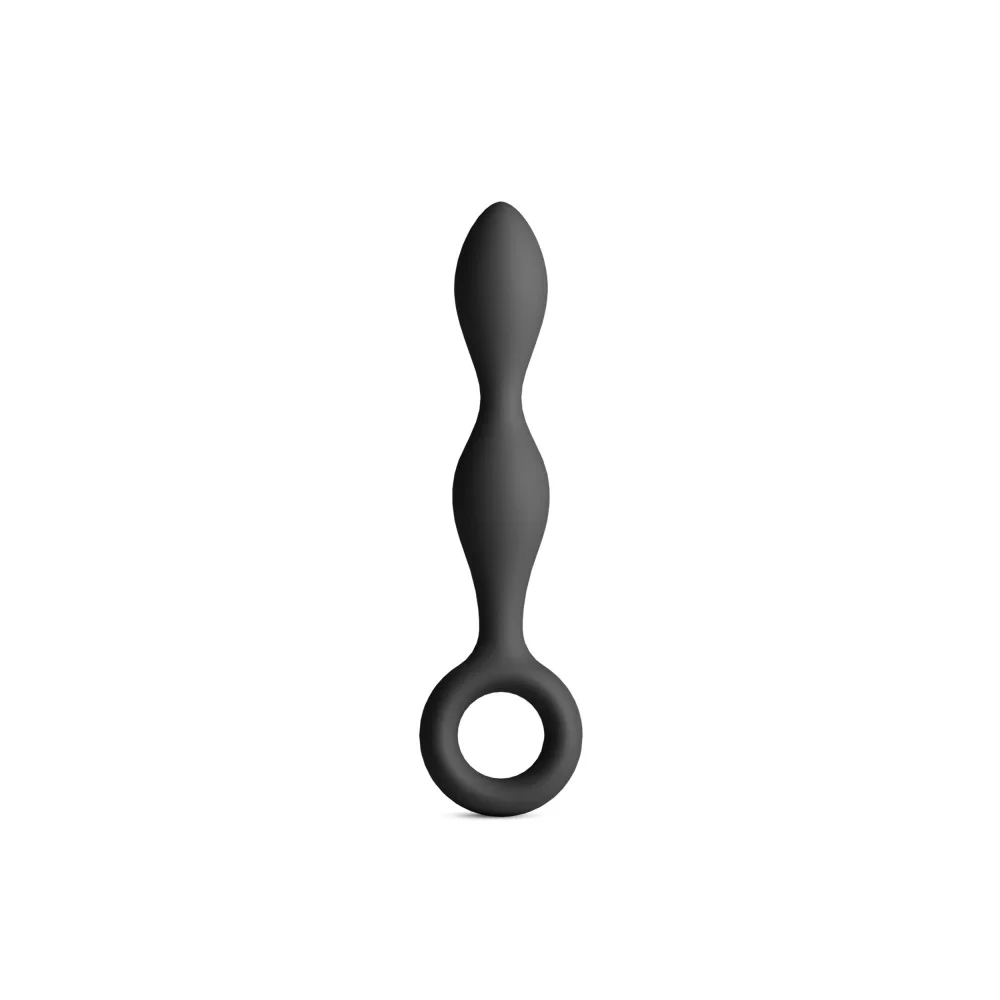 NsNovelties Dop Anal Renegade Slim Silicon Negru 12.7 cm
