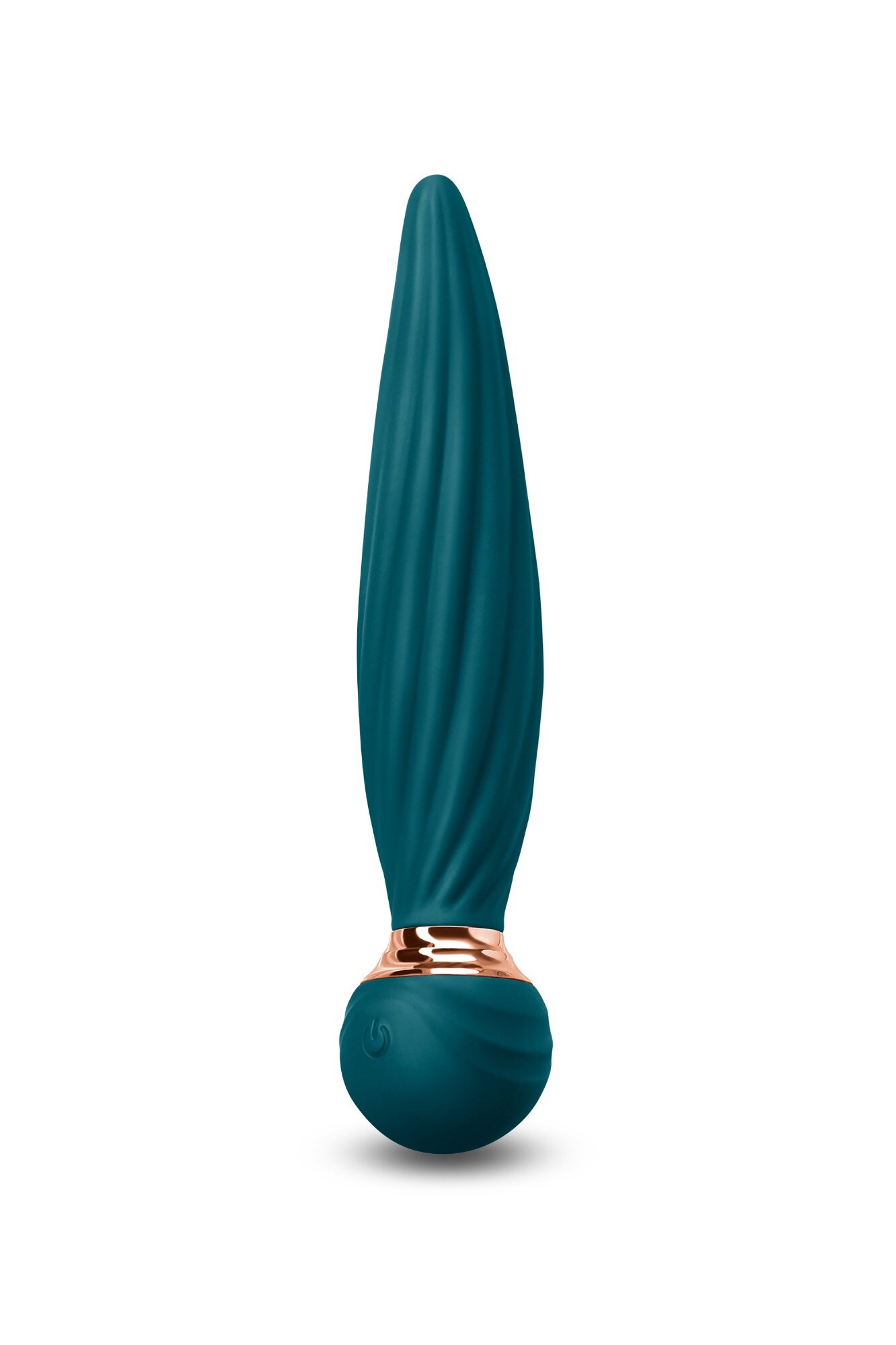 NsNovelties Vibrator Rotativ Sugar Pop Twist 7 Moduri USB Silicon Verde 16 cm