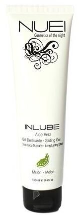NUEI Cosmetics Lubrifiant pe Baza de Apa Sliding Gel cu Aroma Pepene Galben 100 ml