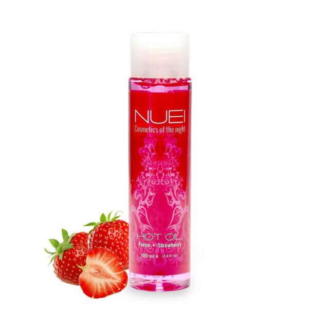 NUEI Cosmetics Ulei de Masaj Hot Aroma Capsuni 100 ml