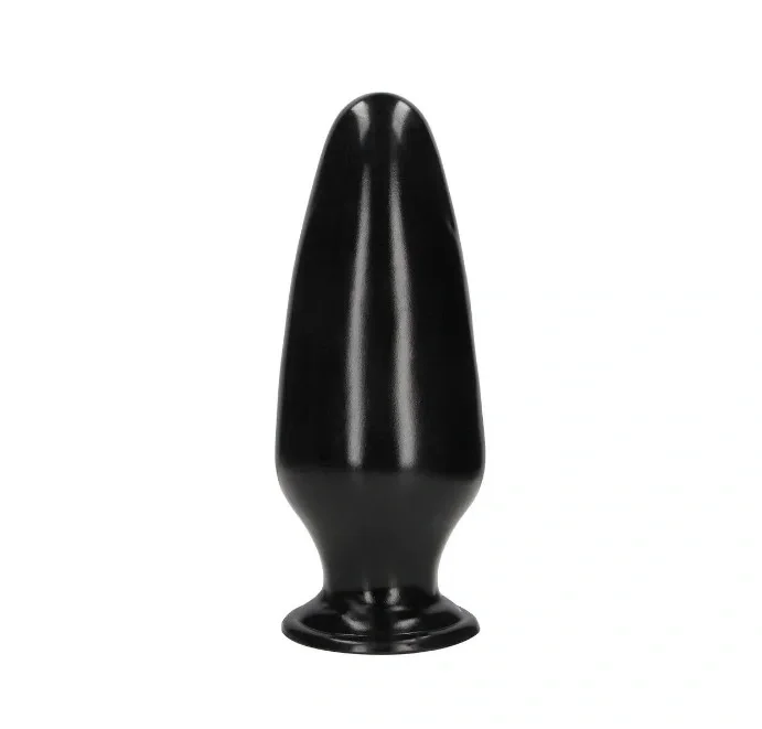 Ouch! Dop Anal Mega X cu Ventuza PVC Negru 32 cm