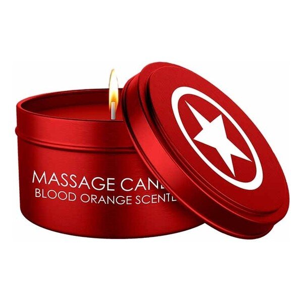Ouch! Lumanare pentru Masaj Erotic Aroma Portocala Rosie 50g