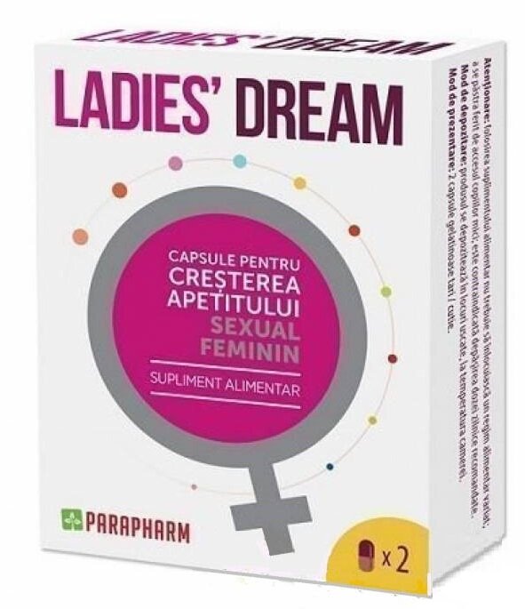 PARAPHARM 2 Capsule Cresterea Libidoului Femei Ladies' Dream