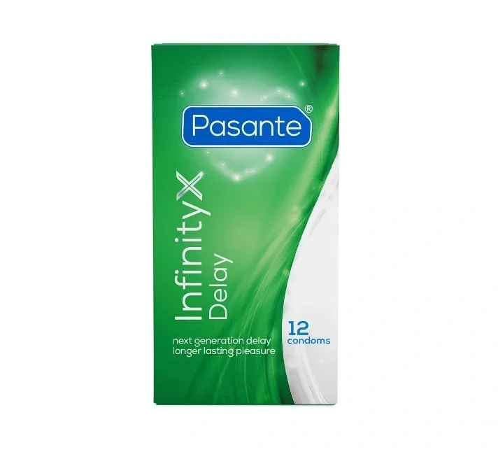 Pasante Healthcare 12 Prezervative pentru Intarzierea Ejacularii Delay Infinity X Latex