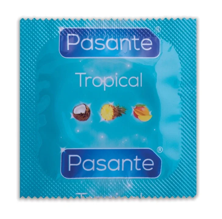 Pasante Healthcare Set 144 Prezervative cu Aroma Pasante Tropical