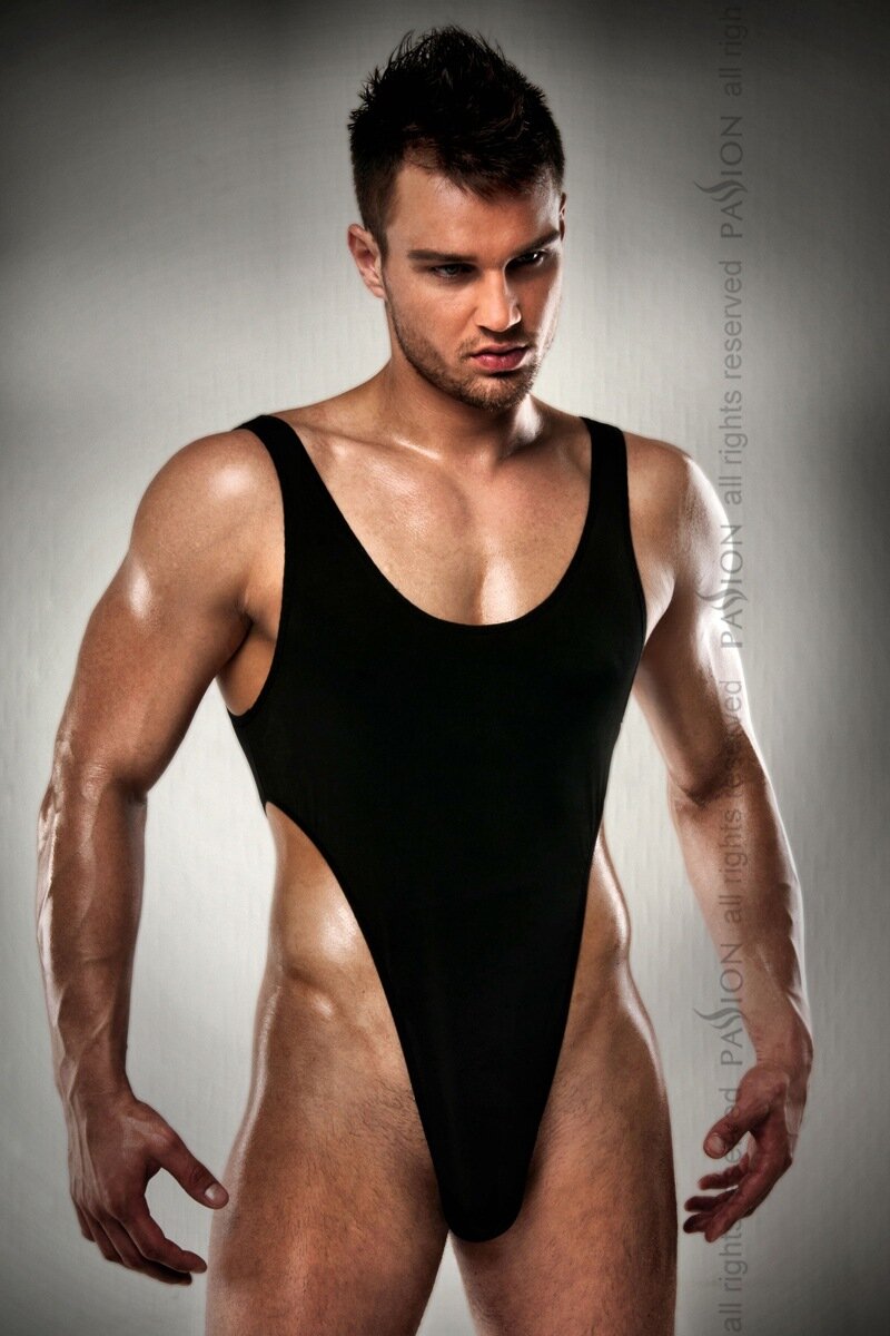 Passion Body Tanga Barbati Negru S/M