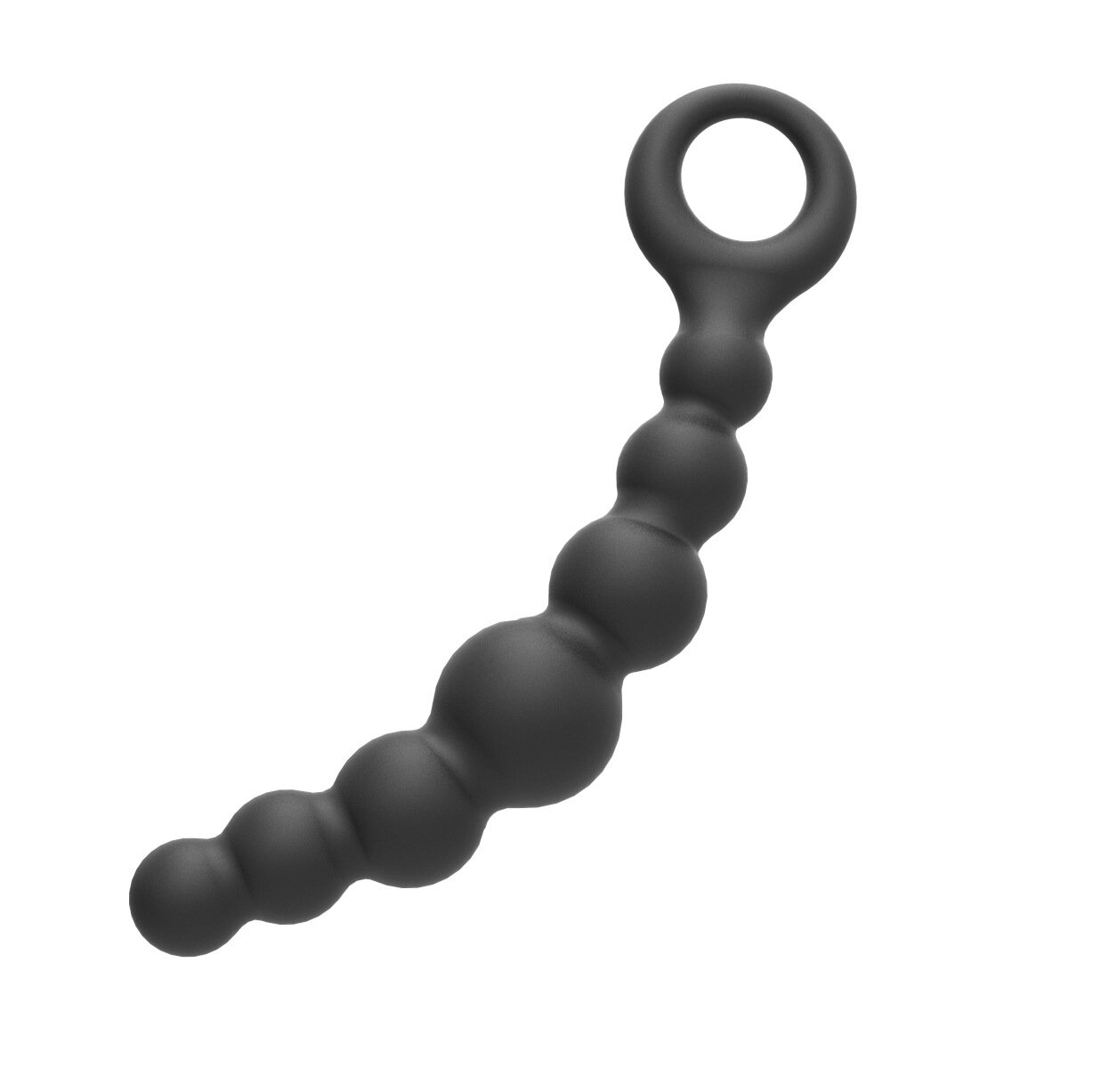 Passion Labs Bile Anale Hard Anal Beads Silicon Negru 17.9 cm Mystery