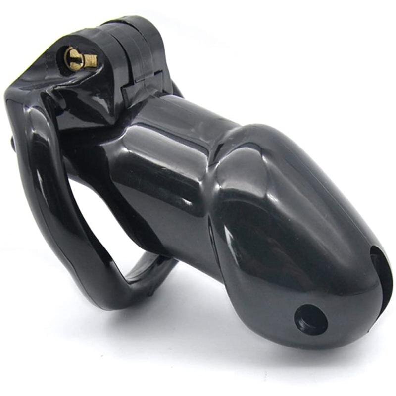 Passion Labs Cusca de Castitate Cock Trainer Hard Plastic Negru