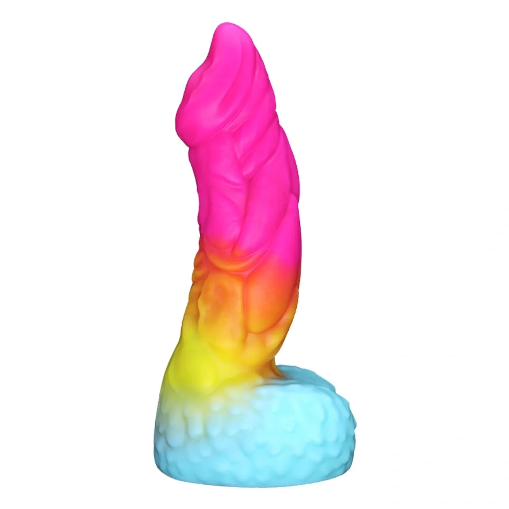 Passion Labs Dildo Fantasy No. 61 Silicon Lichid Multicolor 20.6 cm