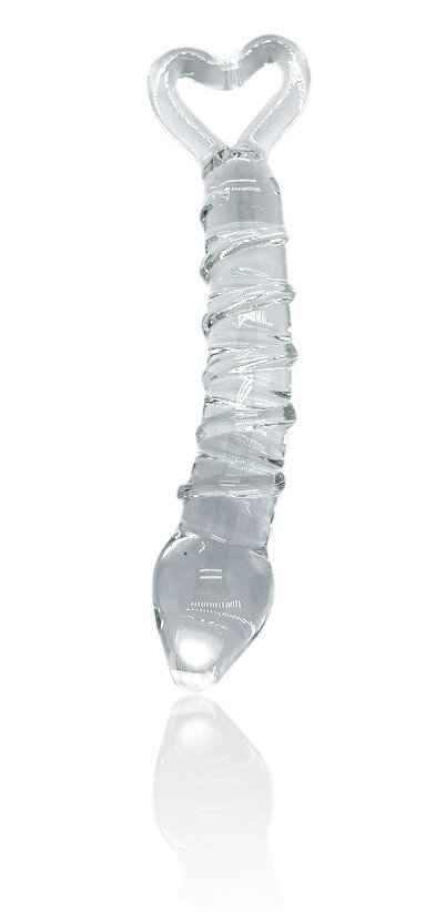Passion Labs Dildo Hearty Sticla Premium 20 cm Glass Series