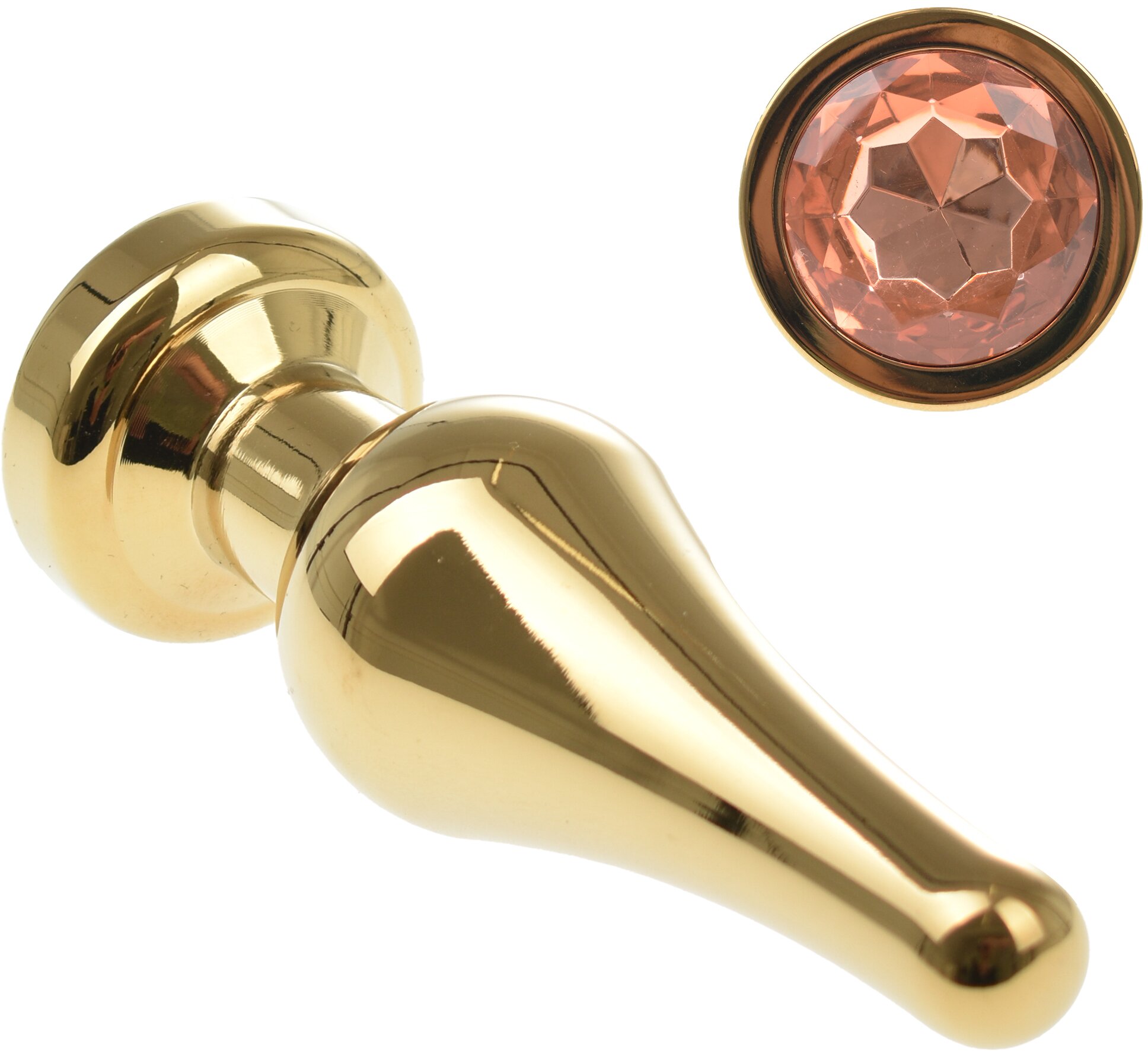 Passion Labs Dop Anal Emery Medium Metalic Auriu Cristal Portocaliu