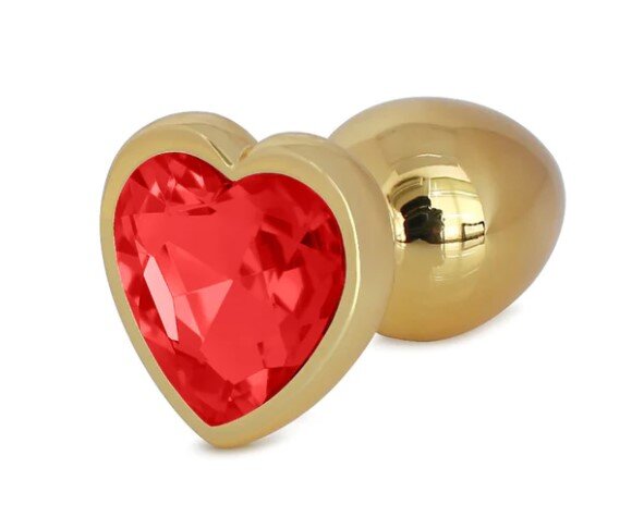 Passion Labs Dop Anal Hearty Buttplug Large Auriu/Rosu