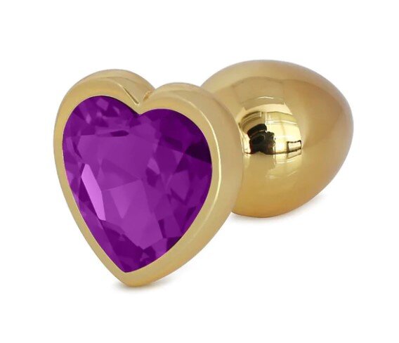 Passion Labs Dop Anal Hearty Buttplug Medium Auriu/Mov