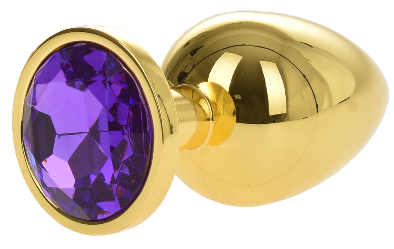 Passion Labs Dop Anal Metallic Buttplug Large Auriu/Mov