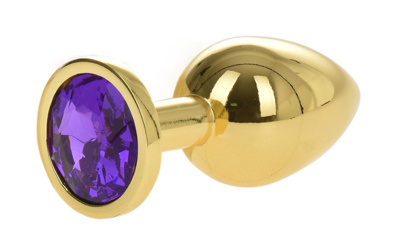 Passion Labs Dop Anal Metallic Buttplug Medium Auriu/Mov
