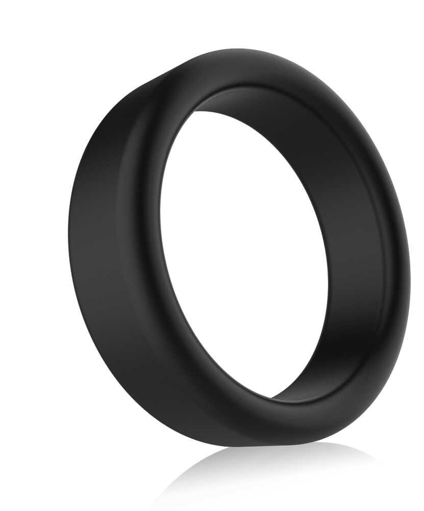 Passion Labs Inel de Penis Large Super Cock Ring Silicon Negru