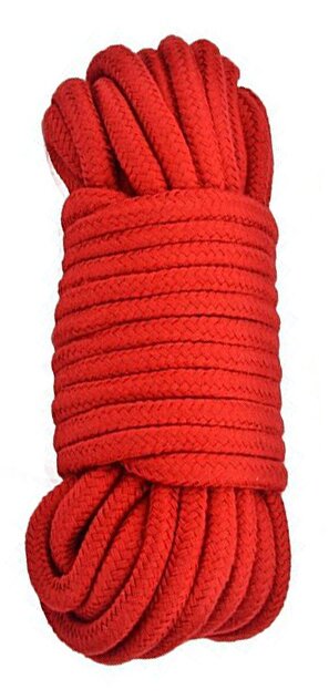 Passion Labs Sfoara Bondage Rope 10 m Rosu