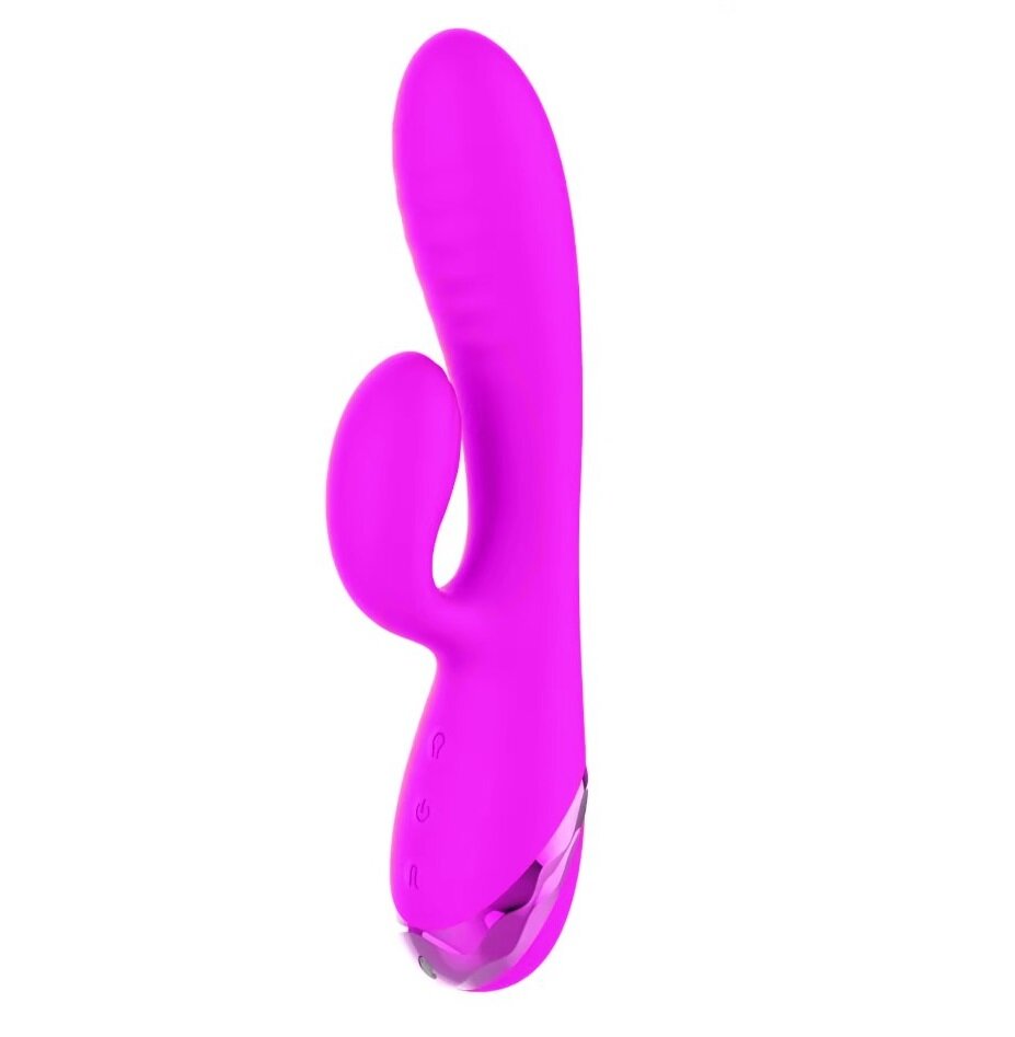 Passion Labs Vibrator Iepuras Inflatable Sahara 10 Moduri Vibratii Silicon USB Magnetic Mov 19.5 cm Sensations
