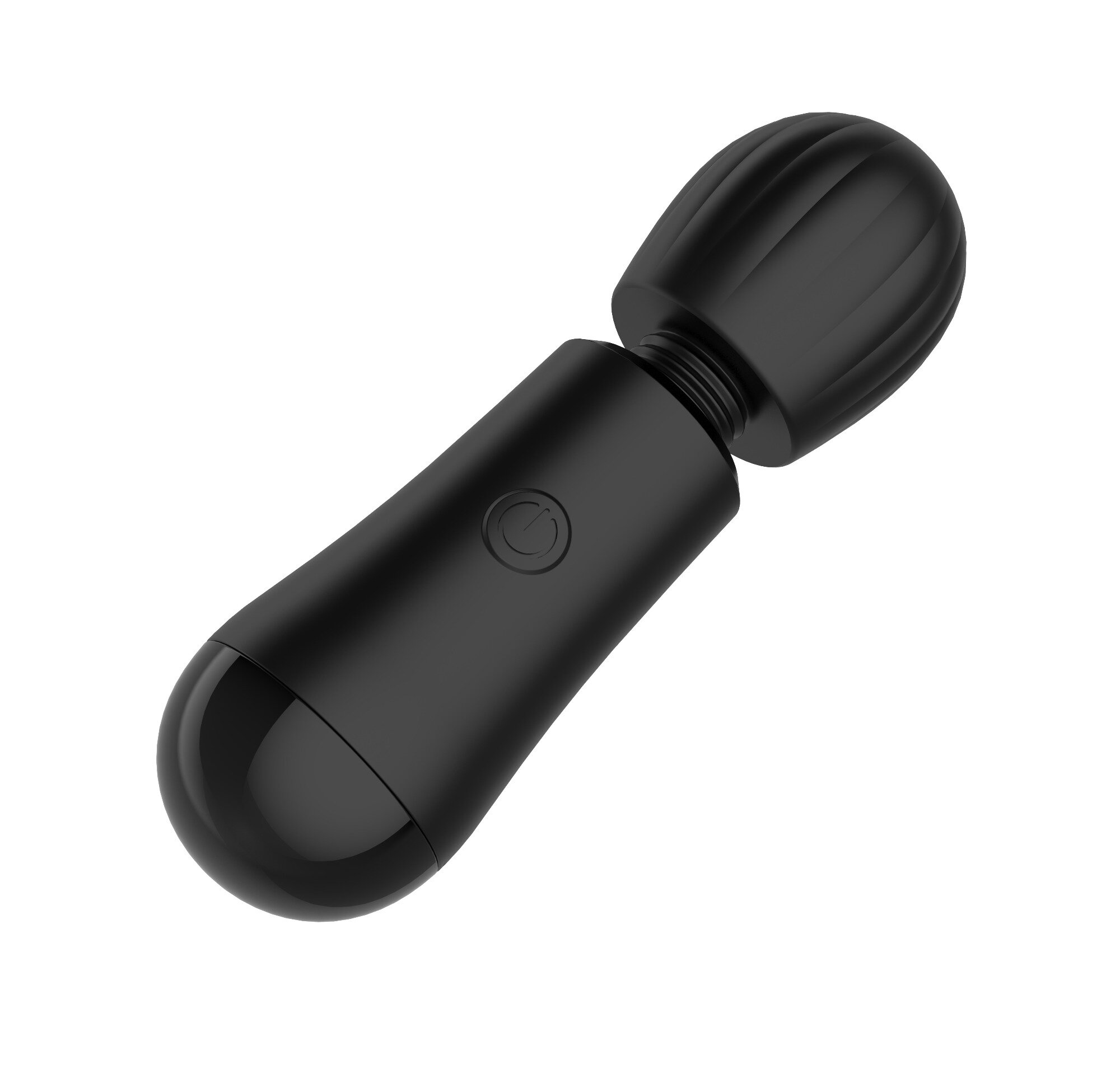 Passion Labs Vibrator Mini Wand Zakey 10 Moduri Vibratii Silicon Negru My Little Secret