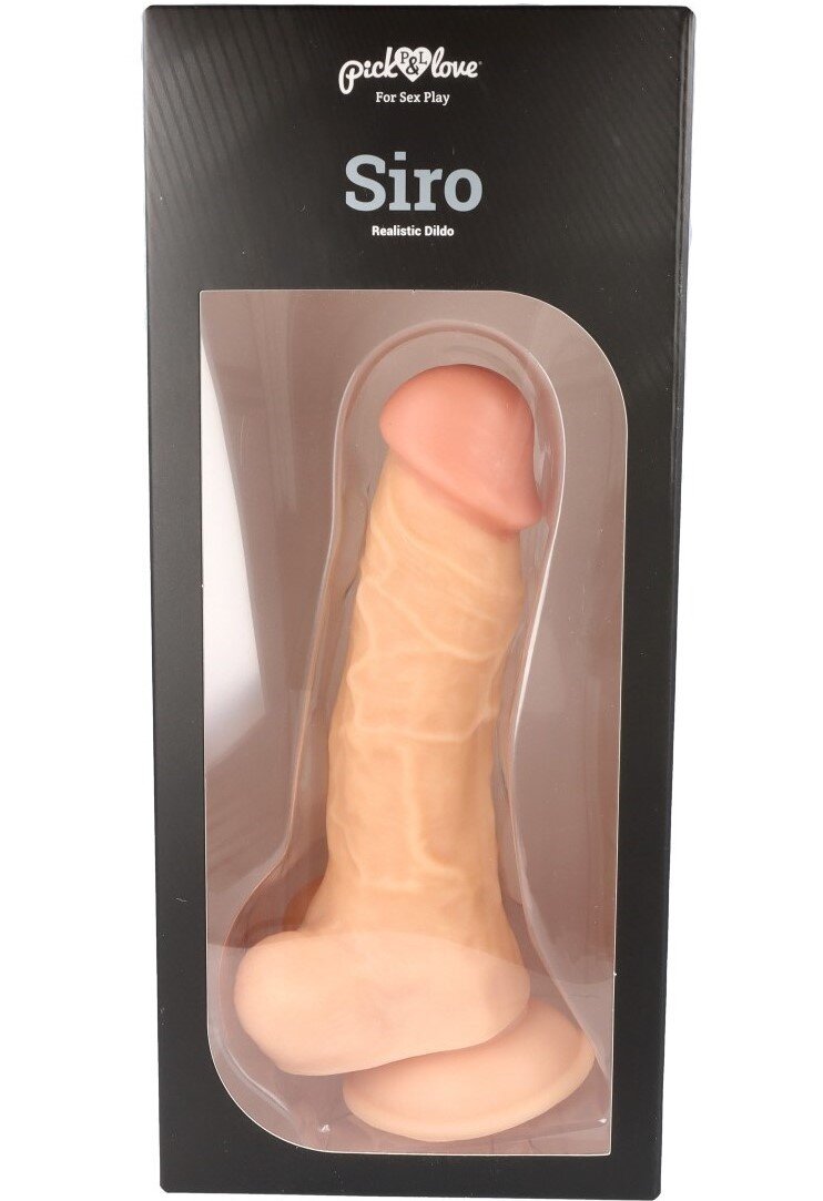 Pick&Love Dildo Realist Siro PVC Natural 23 cm