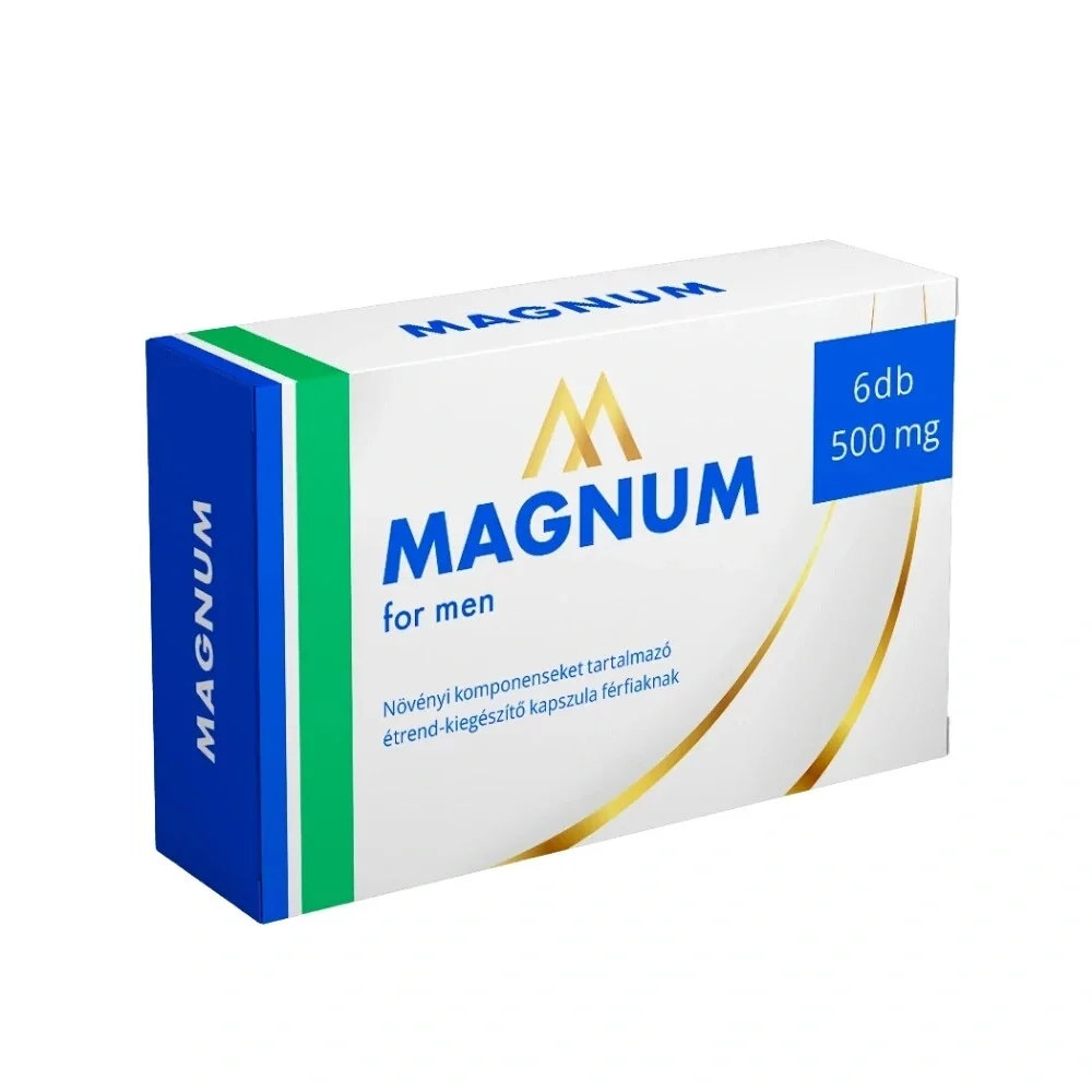 Pills 6 Capsule MAGNUM pentru Barbati Erectii Puternice Libido Crescut