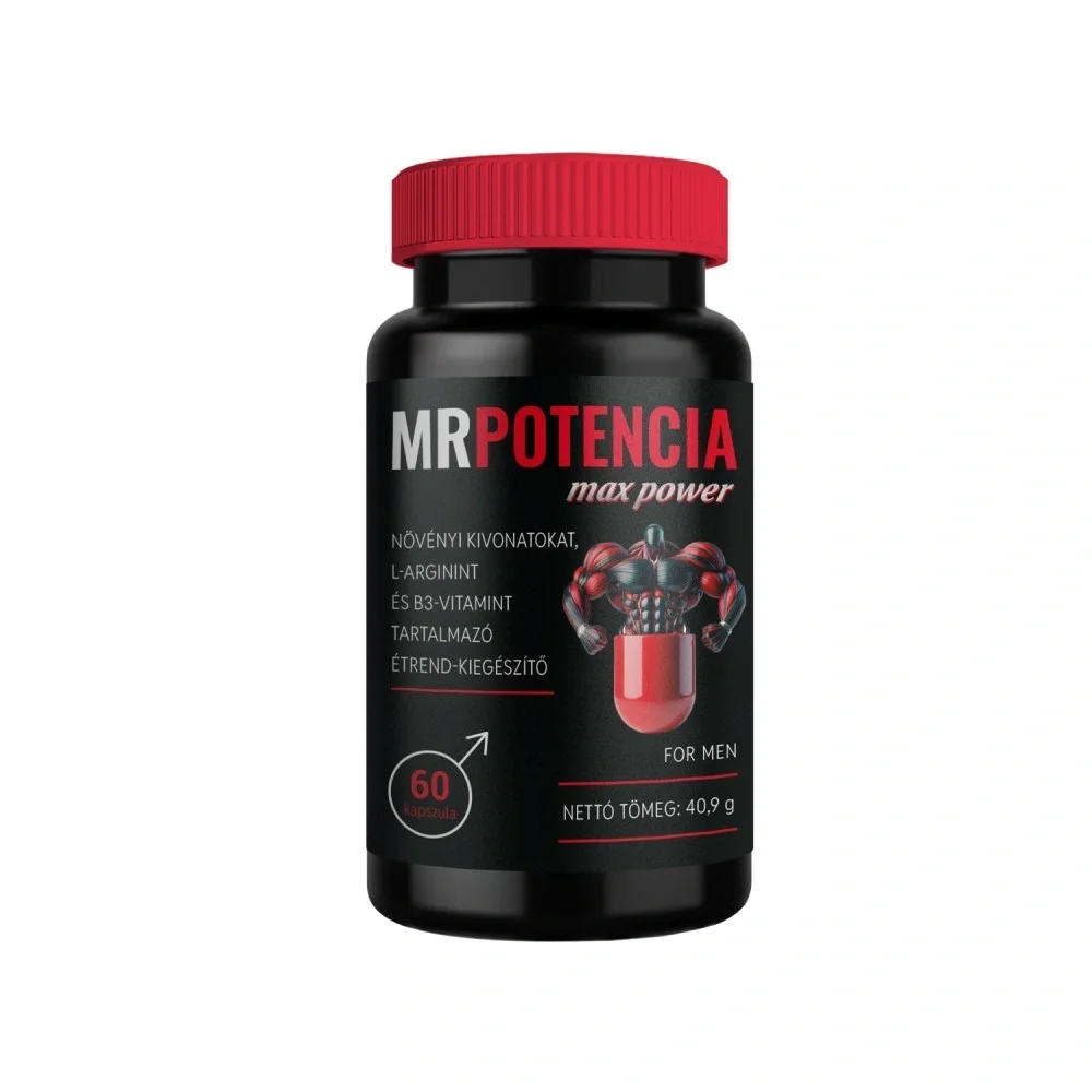 Pills 60 Capsule pentru Erectie Mr.Potencia Max Power