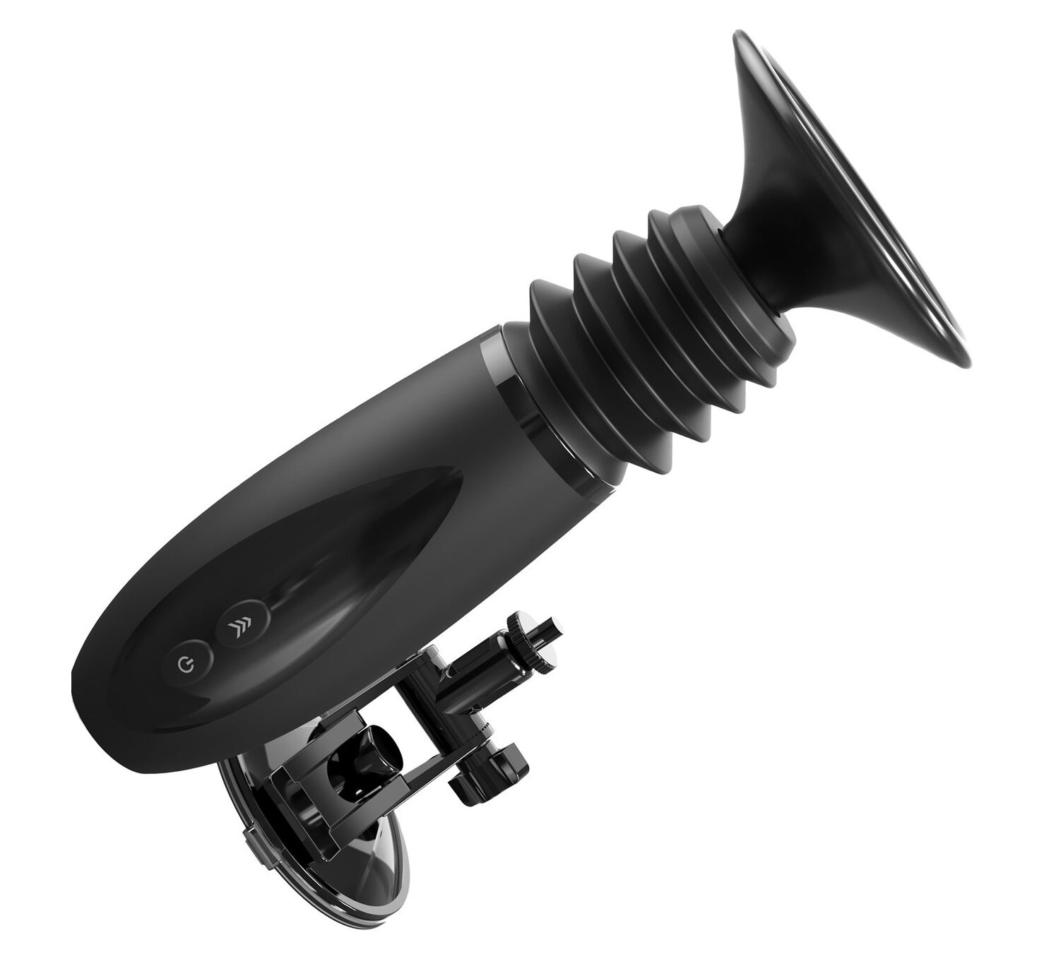 PIPEDREAM Body Dock Thruster 7 Moduri Impingere USB Negru