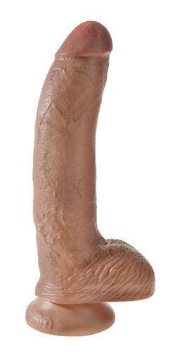 PIPEDREAM Dildo Realist King Cock 21 cm With Balls Caramel
