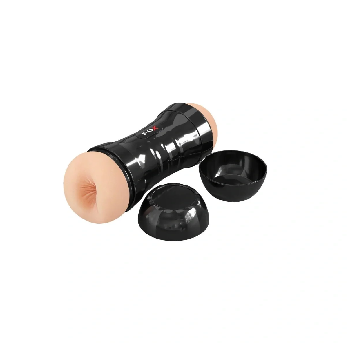 PIPEDREAM Masturator Dublu Vagin&Anus Auto-Lubrifiant Fanta Flesh Natural 23 cm